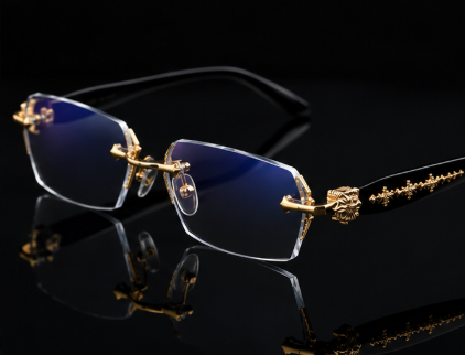 Men's Fashion Ultra Light Frameless Shades